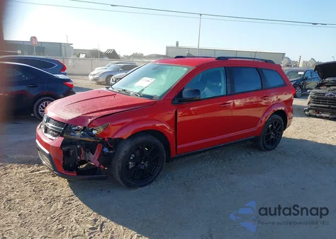 2019 Dodge Journey Se z USA, uszkodzony, nr VIN 3C4PDCBG9KT870088
